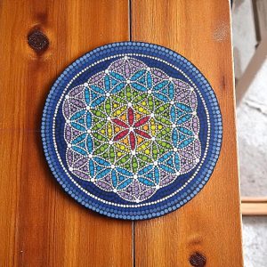 Flor de la vida circular